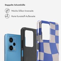 Selencia Vivid Tough Back Cover für das Xiaomi Redmi Note 12 Pro - Groovy Sapphire Blue