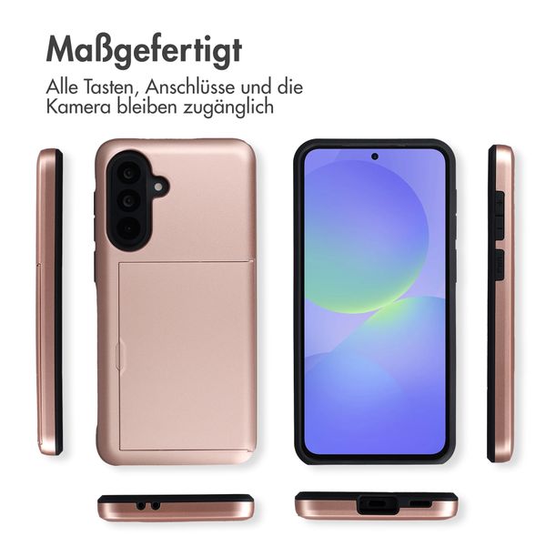 imoshion Backcover mit Kartenfach Samsung Galaxy A37 (5G) - Rose Gold