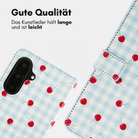 imoshion Design Klapphülle Samsung Galaxy A37 (5G) - Cherry Check