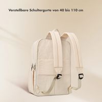Selencia Vaya Puffy Laptop Rucksack 16 Zoll - Soft Ivory