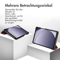 imoshion Trifold Klapphülle Samsung Galaxy Tab A11 / A9 8.7 Zoll - Rot