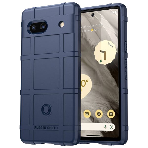 imoshion Rugged Shield Backcover Google Pixel 7a - Dunkelblau