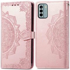 imoshion Mandala Klapphülle für das Nokia G22 - Rose Gold