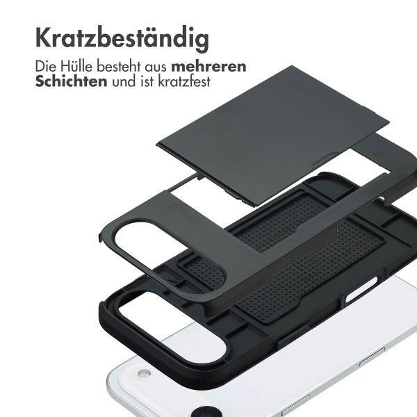 imoshion Backcover mit Kartenfach Apple iPhone Air - Schwarz