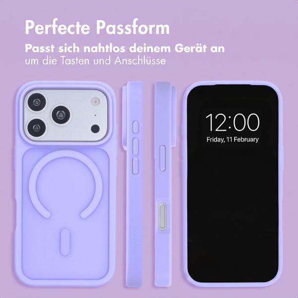 imoshion Color Guard Back Cover mit MagSafe Apple iPhone 18 Pro / 17 Pro - Lila
