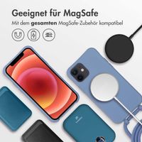 imoshion Color Backcover mit abtrennbarem Band MagSafe für das iPhone 12 (Pro) - Ash Blue