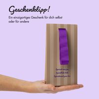 Color Backcover MagSafe mit abnehmbarer Handykette und eigenem Foto und/oder Text Apple iPhone 12 (Pro) - Name