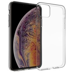 Accezz TPU Clear Cover Transparent für iPhone 11 Pro