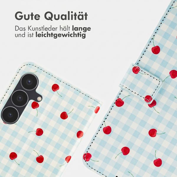 imoshion Design Klapphülle Samsung Galaxy S26 - Cherry Check