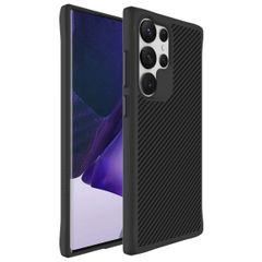 imoshion Rugged Hybrid Carbon Case Samsung Galaxy S23 Ultra - Schwarz
