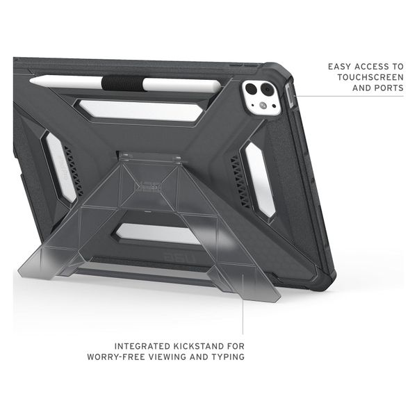 UAG Scout Klapphülle Apple iPad Pro 11 (2025) M5 / (2024) M4 - Ash