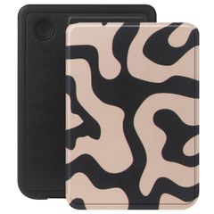 Selencia Vivid Klapphülle Kobo Clara Colour / Clara BW - Art Wave Black