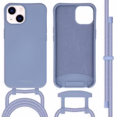 imoshion Color Backcover mit abtrennbarem Band für das Apple iPhone 14 - Ash Blue