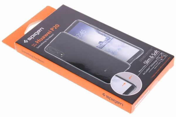 Spigen Transparentes Liquid Crystal™ Case für das Huawei P20