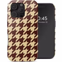 Selencia Vivid Rückabdeckung mit MagSafe Apple iPhone 16 Pro Max - Pied-de-Poule