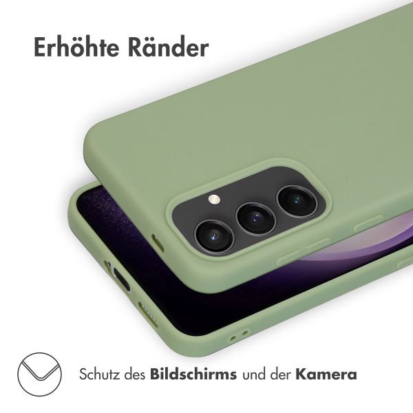 imoshion Color TPU Hülle für das Samsung Galaxy S24 - Olive Green