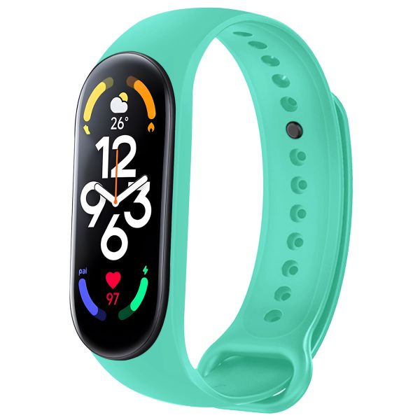 imoshion Silikonarmband für das Xiaomi Mi Band 7 - Mintgrün