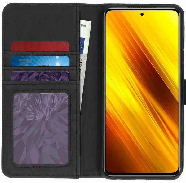 imoshion Luxuriöse Klapphülle Xiaomi Poco X3 (Pro) - Braun