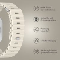 Accezz Ocean Armband für Apple Watch Series 1 - 11 / SE / Ultra (44/45/46/49 mm) - Polarstern