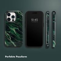 Selencia Vivid Tough Back Cover für das iPhone 14 Pro - Chic Marble Quartz