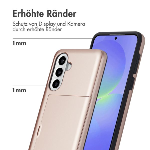 imoshion Backcover mit Kartenfach Samsung Galaxy A36 / A56 - Rose Gold