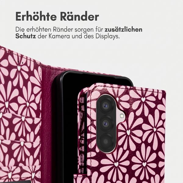 imoshion Design Klapphülle Samsung Galaxy A55 - Bloom Love Blush