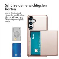 imoshion Backcover mit Kartenfach Samsung Galaxy S25 Plus - Rosé gold