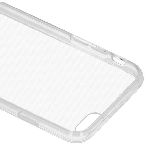 Transparente Zitat-Design TPU Hülle für iPhone 6/6s