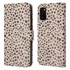 imoshion Design Klapphülle Samsung Galaxy A41 - Black And White Dots