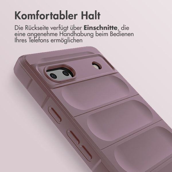 imoshion EasyGrip Back Cover für das Google Pixel 6a - Violett