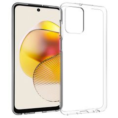 Accezz Clear TPU Backcover Motorola Moto G73 - Transparent