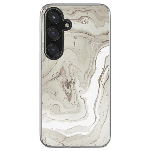 imoshion  Design Hülle für das Samsung Galaxy S25 - Sandy Marble