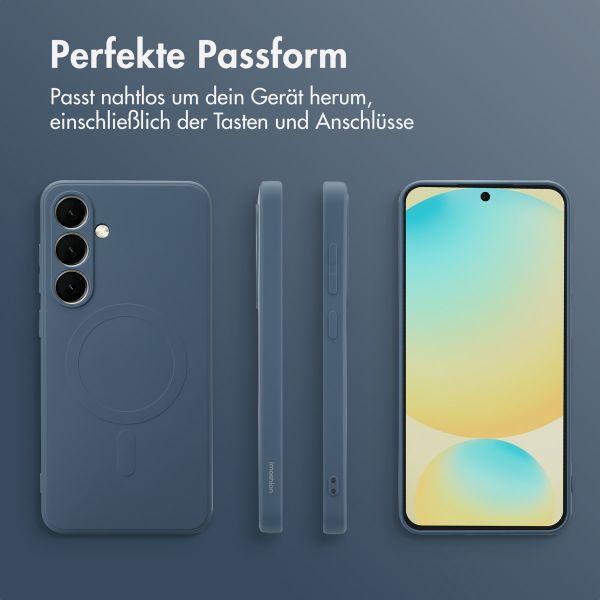 imoshion Color Back Cover mit MagSafe Samsung Galaxy S24 FE - Dunkelblau