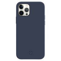 Valenta Luxe Leather Backcover für das iPhone 12 (Pro) - Dunkelblau