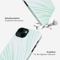 Selencia Vivid Rückabdeckung mit MagSafe Apple iPhone 14 - Nature Grayed Jade