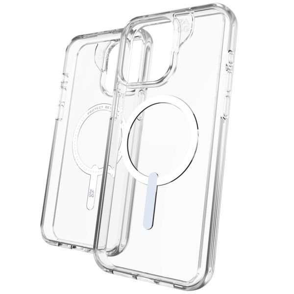 ZAGG Crystal Palace Case MagSafe für das Apple iPhone 15 Pro Max - Transparent