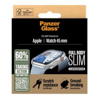 PanzerGlass Full Body Case Slim für das Apple Watch 7-9 / SE 2024 - 45 mm - Transparent