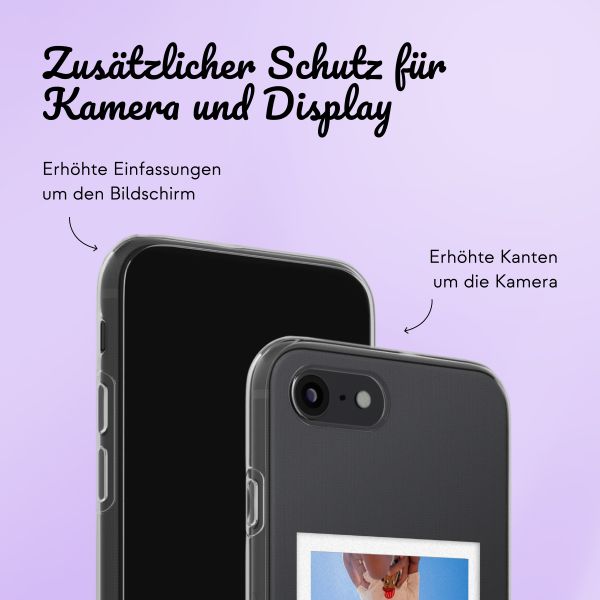 Hülle mit eigenem Foto und/oder Text Apple iPhone SE (2022 / 2020) / 8 / 7 - Polaroid