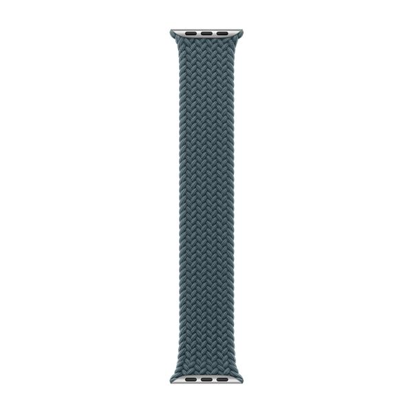 Apple Geflochtenes Solo Loop für  Apple Watch | 38/40/41/42 mm - Größe 9 - Lake Green