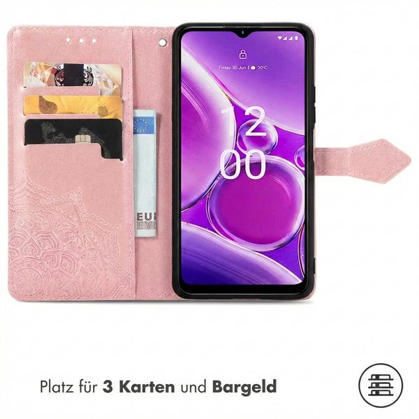 imoshion Mandala Klapphülle Nokia G42 - Rosé gold