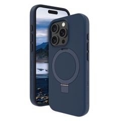 dbramante1928 Iceland Ultra D3O Back Cover mit MagSafe Stand für das iPhone 16 Pro Max - Blau