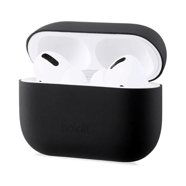 Holdit Silicone Case Apple AirPods Pro / Pro 2 - Schwarz