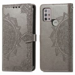 imoshion Mandala Klapphülle Motorola Moto G30 / G20 / G10 (Power) - Grau