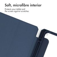 imoshion Trifold Hardcase Klapphülle Samsung Galaxy Tab S11 Ultra - Dunkelblau