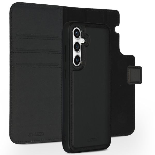 Accezz Premium Leather 2 in 1 Wallet Bookcase für das Samsung Galaxy S23 FE - Schwarz