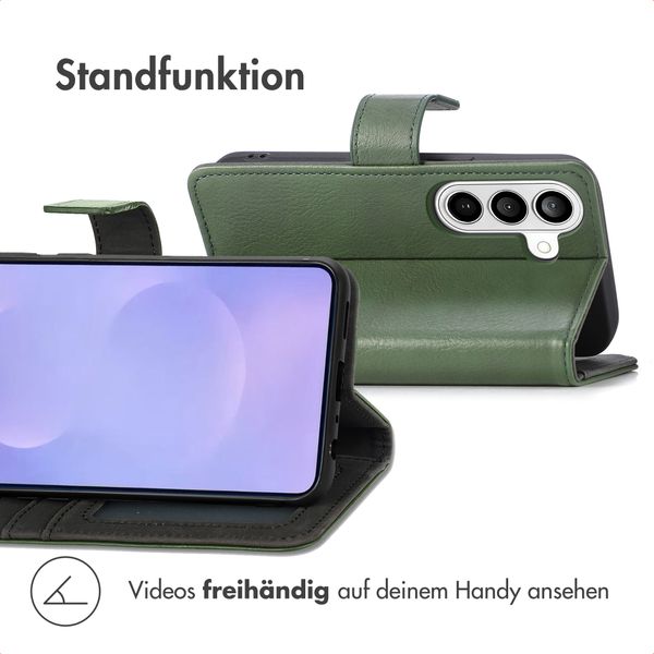 imoshion Luxuriöse Klapphülle Samsung Galaxy S26 - Grün