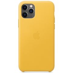 Apple Leder-Case Meyer Lemon für das Apple iPhone 11 Pro