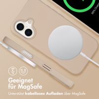 imoshion Color Backcover mit abnehmbarem Handykette und MagSafe Apple iPhone 17 - Nude