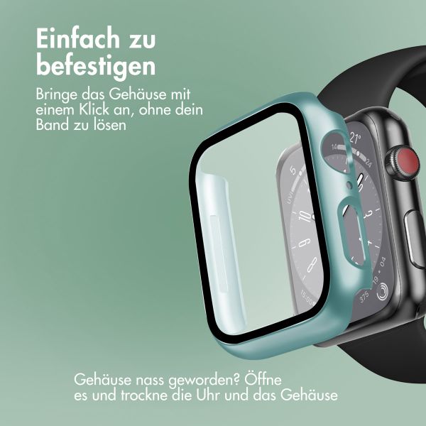 imoshion Full Cover Hard Case Apple Watch 7 / 8 / 9 - 41 mm - Dunkelgrün