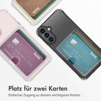 imoshion Soft Case Back Cover mit Kartenhalter für das Samsung Galaxy A35 - Transparent